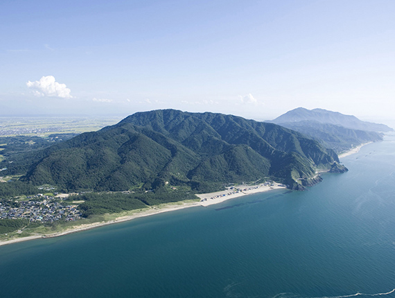 角田山登山