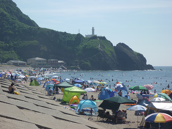 角田浜海水浴場・キャンプ場