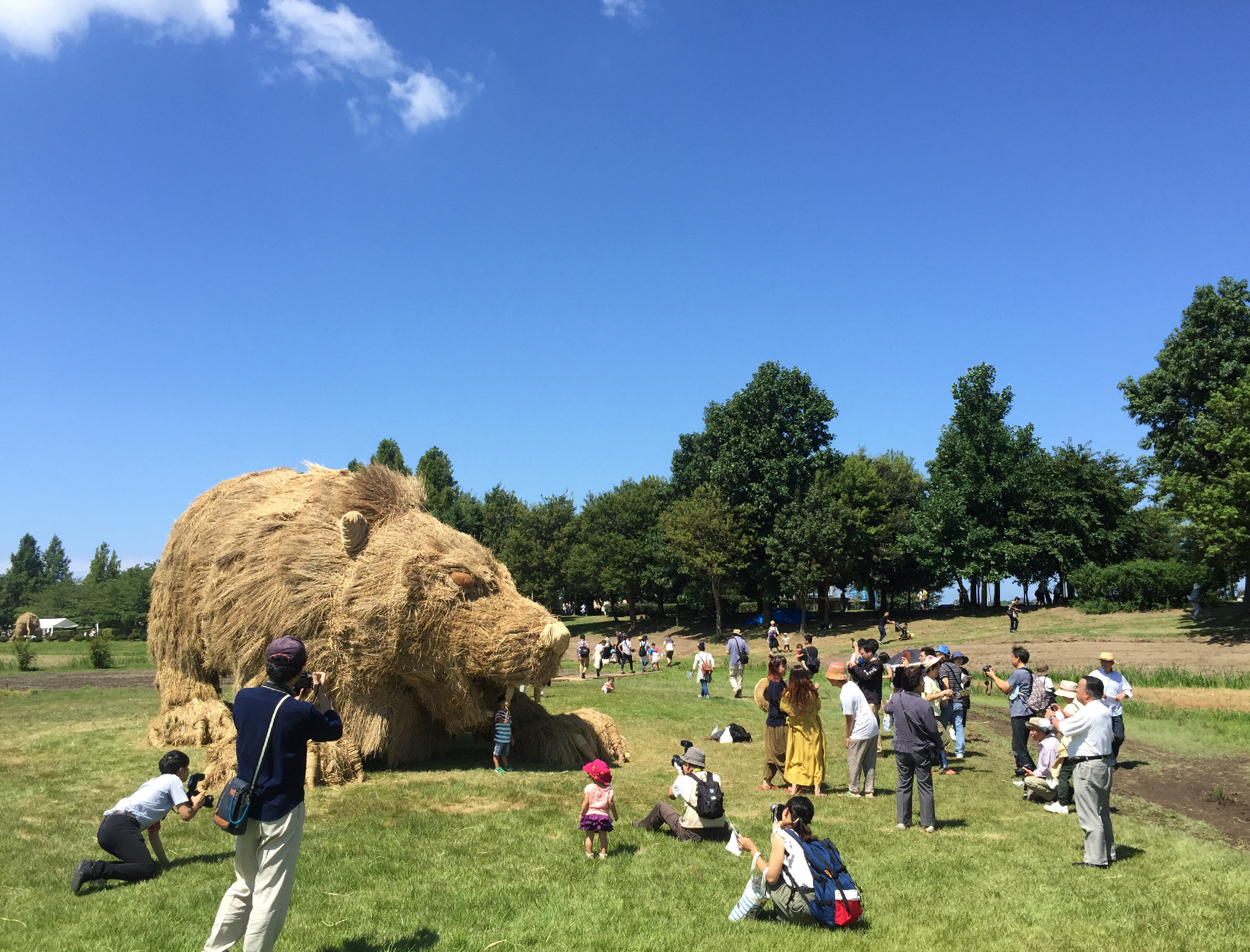 西蒲區與「稻草藝術」